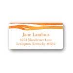Zestful Stripes -- Trendy Address Labels