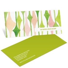 Watercolor Pattern -- Holiday Party Invites