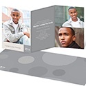 Hats Off to Polka Dots -- Tri-fold Graduation Invitations
