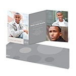 Hats Off to Polka Dots -- Tri-fold Graduation Invitations