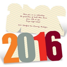 Taking Notes -- Unique Graduation Announcements