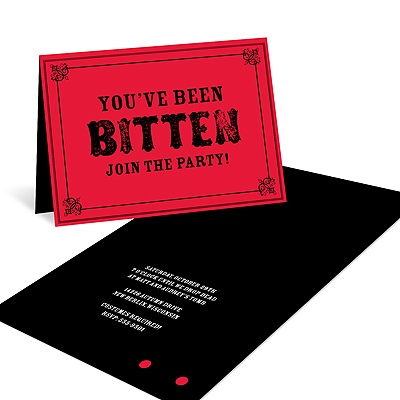 Frightful Bites -- Creative Halloween Invitations