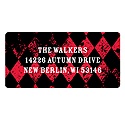 Vintage Vibrancy -- Halloween Return Address Labels