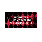 Vintage Vibrancy -- Halloween Return Address Labels