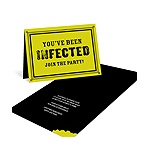 Infected with Fright -- Vintage Halloween Invitations
