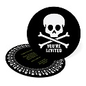 Round and Round the Skulls -- Personalized Halloween Invitations