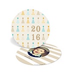Party Hat Assembly -- Photo New Years Cards
