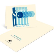 Visions of Drummer Boys -- Corporate Christmas Cards