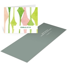Diamond Watercolors -- Business Holiday Greeting Cards