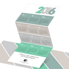 Trifold Calendar -- Corporate Holiday Greeting Cards