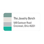 Paint Swatch -- Business Address Labels