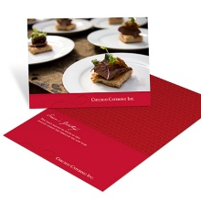 Delicate Detail -- Business Photo Holiday Cards