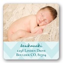 Creative Baby Pattern -- Christmas Address Labels