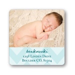 Creative Baby Pattern -- Christmas Address Labels