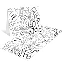 Playful Doodles -- Kids Coloring Cards