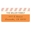 Sweetly Slanted -- Unique Return Address Labels