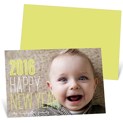 Sweetly Dotted -- New Years Holiday Cards