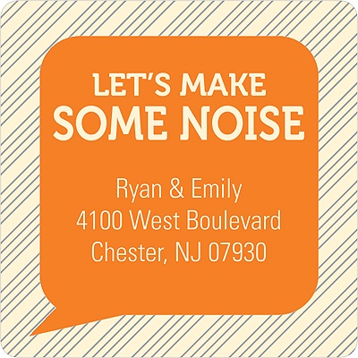 Speech Bubble -- Fun Address Labels