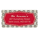 Happily Hexagon -- Holiday Address Labels