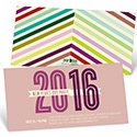 Chic Chevron -- New Years Eve Invites