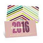 Chic Chevron -- New Years Eve Invites