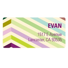 Chic Chevron -- Unique Address Labels