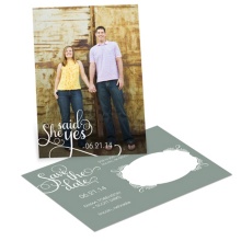 Say it Sweetly -- Save the Date Photo Postcards