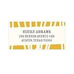 Bold Style -- Wedding Return Address Labels