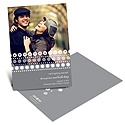 Stamped Snowflakes -- Holiday Save the Date Cards