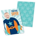 Starry Super Hero -- Kids Photo Valentine Cards