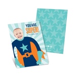 Starry Super Hero -- Kids Photo Valentine Cards