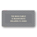 Delicate Dots -- Baby Return Address Labels