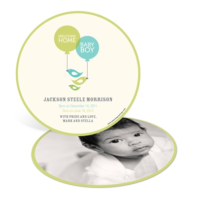 Balloons and Birds -- International Adoption Announcements