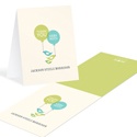Balloons and Birds -- Creative Thank You Cards