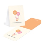 Balloons and Birds -- Personalized Thank You Cards