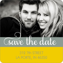 Say it Sweetly -- Save the Date Return Address Labels