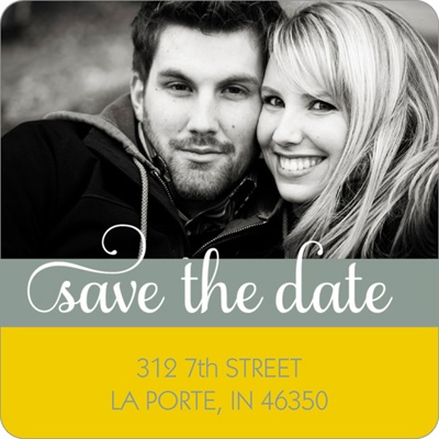 Say it Sweetly -- Save the Date Return Address Labels