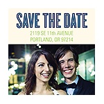 Save the Date -- Photo Address Labels