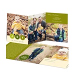 Bubbling with Joy -- Christmas Photo Cards