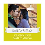 Blissful Banner -- Personalized Photo Address Labels