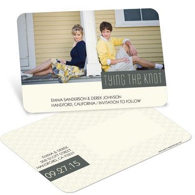 THE GOLDEN TICKET -- BOY PHOTO BIRTH ANNOUNCEMENT, 2in. x 4in. Folded Holiday Card
