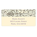 Vintage Floral Design -- Personalized Wedding Address Labels