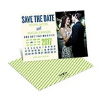 Cheerful Calendar -- Save the Date Calendar Cards
