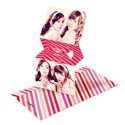 Sweet Chevron Stripes -- Unique Valentine Cards