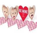 Heart Paper Chain -- Valentine Photo Cards