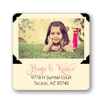 Sweet Snapshot -- Valentine's Day Personalized Stickers