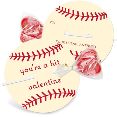 It's a Homerun -- Kids Valentine Cards