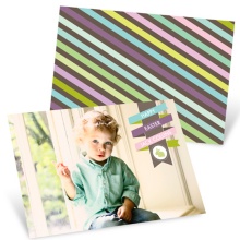 Wrapped Ribbon -- Personalized Easter Cards