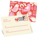 Kissed Photo Stamp -- Kids Vintage Valentine Postcards