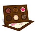 Cheerful Chocolates -- Valentine's Day Cards for Kids